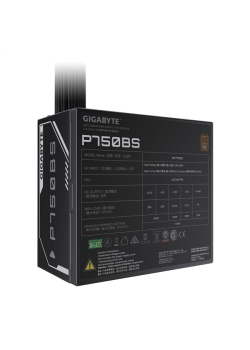 Zasilacz Gigabyte GP-P750BS 750W 120mm 80+Bronze aPFC-1296304