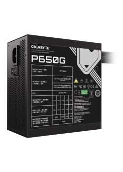 Zasilacz Gigabyte P650G 650W 120mm 80+Gold-1296241