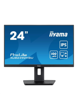 Monitor iiyama 23,8" ProLite XUB2492HSU-B6 IPS FHD 100Hz HDMI DP HUB głośniki