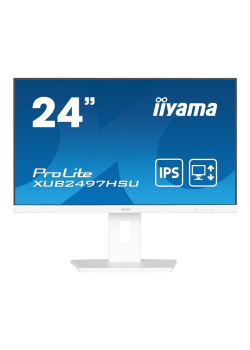 Monitor iiyama 23,8" ProLite XUB2497HSU-W2 IPS FHD 100Hz HDMI DP HUB głośniki