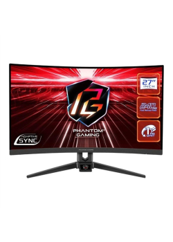 Monitor ASRock 27" Curved Phantom Gaming Monitor PG27F15RS1A 2xHDMI DP głośniki 2x2W