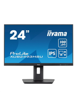 Monitor iiyama 23,8" ProLite XUB2493HSU-B7 IPS FHD 100Hz HDMI DP HUB głośniki