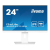 Monitor iiyama 23,8" ProLite XUB2497HSN-W2 IPS FHD 100Hz HDMI 2xDP HUB RJ-45 głośniki