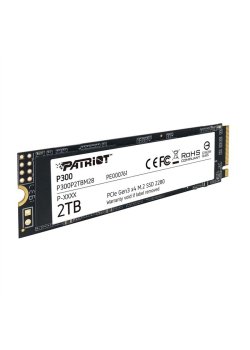 Dysk SSD Patriot P300 2TB M.2 2280 PCIe Gen3 x4 NVMe (2100/1650 MB/s)-1310429