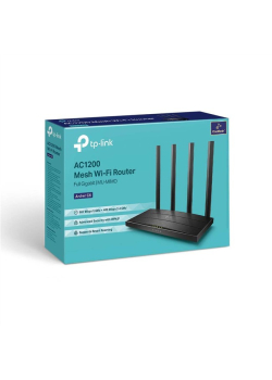 Router TP-Link Archer C6 V4 Wi-Fi AC1200 MU-MIMO 1xWAN 4xLAN-1315376