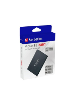Dysk SSD wewnętrzny Verbatim Vi550 S3 1TB 2.5" SATA III czarny