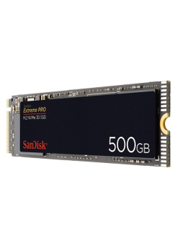 Dysk SSD SanDisk Extreme PRO 500GB M.2 2280 PCIe NVMe (3400/2500 MB/s)