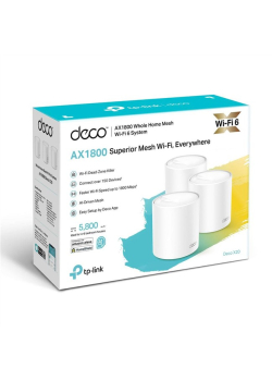System Mesh TP-Link Deco X20 AX1800 V3, Wi-Fi 6 2x1GbE 2-pack-1315065