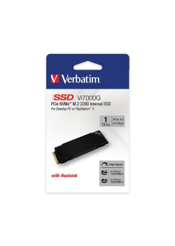 Dysk SSD Verbatim Vi7000G 1TB M.2 PCIe Gen4 NVME 2280 (7400/5500 MB/s)-1312049