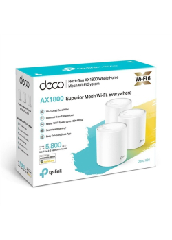 System Mesh TP-Link Deco X20 AX1800 2xLAN/WAN 3-pack-1315042