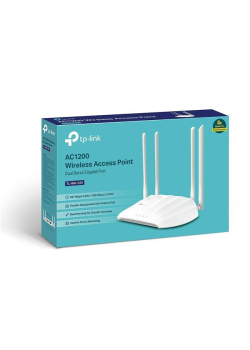 Access Point TP-Link TL-WA1201 Wi-Fi AC1200 1x10/100/1000Mb/s PoE-1315348