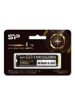 Dysk SSD Silicon Power US75 1TB M.2 PCIe Gen4x4 NVMe 1.4 7000/6000 MB/s-1311701