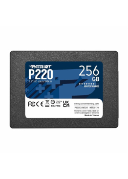 Dysk SSD Patriot P220 256GB 2.5" SATA3 (550/490 MB/s) 7mm