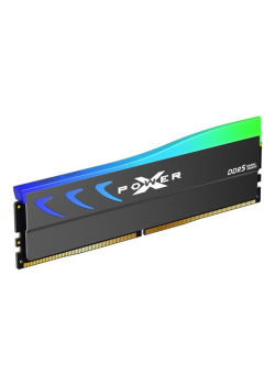 Pamięć DDR5 Silicon Power XPOWER Storm RGB Gaming 64GB (2x32GB) 6400MHz CL32 1.4V UDIMM Gray