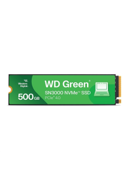 Dysk SSD WD Green SN3000 500GB M.2 2280 NVMe (5000/4100 MB/s) WDS500G4G0E