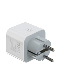 Gniazdko inteligentne Wi-Fi SAVIO AS-01, 16A, Smart z pomiarem zużycia energii, Timer-1317850