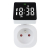 Włącznik czasowy - timer cyfrowy GreenBlue, max. obciążenie 16A, IP20, GB610 E-1317556
