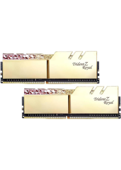 Pamięć DDR4 G.Skill Trident Z Royal Gold RGB 16GB (2x8GB) 3200MHz CL14 1,35V XMP 2.0 Podświetlenie LED