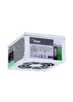 Zasilacz SFX Akyga AK-S1-300 300W 80mm Spraw >70%