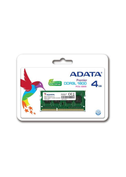 Pamięć SODIMM DDR3L ADATA 4GB (1x4GB) 1600MHz CL11 1,35V-77582