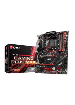 Płyta MSI B450 GAMING PLUS MAX /AMD B450/DDR4/SATA3/M.2/USB3.1/PCIe3.0/AM4/ATX