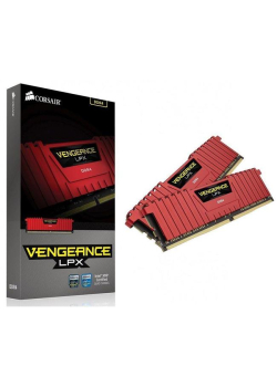 Pamięć DDR4 Corsair Vengeance LPX 16GB (2x8GB) 3000MHz CL15 1,35V Red