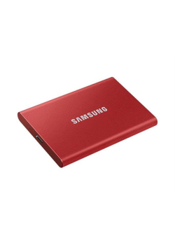 Dysk SSD zewnętrzny USB Samsung SSD T7 1TB Portable (1050/1000 MB/s) USB 3.1 Red