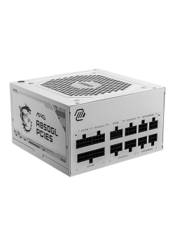Zasilacz MSI MAG A850GL PCIE5 WHITE 850W 120mm 80plus Gold aPFC