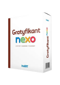 Oprogramowanie InsERT - Gratyfikant nexo do 30 pracowników i dowolną liczbą stanowisk