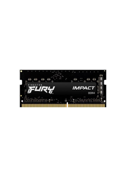 Pamięć SODIMM DDR4 Kingston Fury Impact 16GB (1x16GB) 2666MHz CL15 1,2V 1Gx8