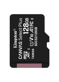 Karta pamięci Kingston microSD Canvas Select Plus 128GB Class 10 UHS-I U1 V10