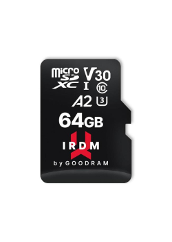 Karta pamięci microSDHC GOODRAM 64GB IRDM-A2 UHS + adapter