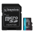 Karta pamięci Kingston microSD Canvas Go! Plus 128GB Class 10+ adapter