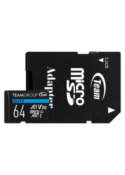 Karta pamięci MicroSDXC Team Group 64GB UHS-I U3 V30 A1 90/45 MB/s