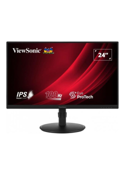 Monitor ViewSonic 23.8" VG2408A-MHD (VS19713) HDMI DP VGA głośniki 2x2W