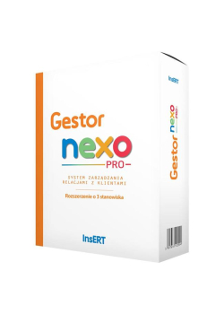 Licencja InsERT - Gestor NEXO PRO rozszerzenie o 3 stanowiska