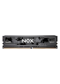 Pamięć DDR5 Apacer NOX 8GB (1x8GB) 5200MHz CL40 1,25V Black