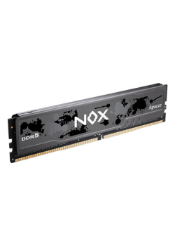 Pamięć DDR5 Apacer NOX 32GB (1x32GB) 6400MHz CL40 1,4V Black XMP-950437