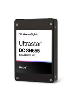Dysk SSD Western Digital Ultrastar DC SN655 3,84TB U.3 2,5" 15mm NVMe (6800/2600 MB/s) ISE 1/DWPD WUS5EA138ESP7E3