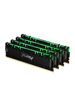 Pamięć DDR4 Kingston Fury Renegade RGB 32GB (4x8GB) 3200MHz CL16 1,35V czarna