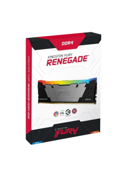 Pamięć DDR4 Kingston Fury Renegade RGB 32GB (1x32GB) 3200MHz CL16 1,35V czarna-952347