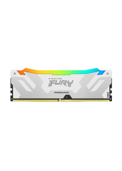 Pamięć DDR5 Kingston FURY Renegade RGB 16GB (1x16GB) 6000MHz CL32 1,35V White
