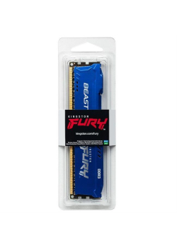 Pamięć DDR3 Kingston Fury Beast 8GB (1x8GB) 1600MHz CL10 1,5V niebieska-952215