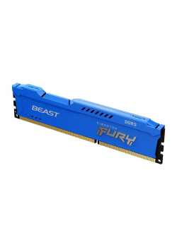 Pamięć DDR3 Kingston Fury Beast 8GB (1x8GB) 1600MHz CL10 1,5V niebieska-952213