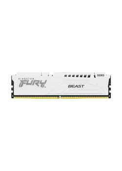 Pamięć DDR5 Kingston FURY Beast 32GB (1x32GB) 6000MHz CL40 1,35V White XMP