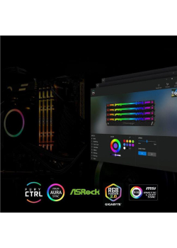 Pamięć DDR4 Kingston Fury Renegade RGB 16GB (2x8GB) 4266MHz CL19 1,4V czarna-952651
