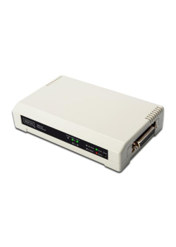 Serwer wydruku DIGITUS DN-13006-1 10/100Mbps 2xUSB2.0 + 1xLPT