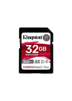 Karta pamięci Kingston SDHC Canvas React Plus 32GB UHS-II U3 V90