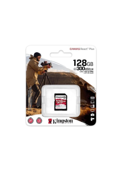 Karta pamięci Kingston SDXC Canvas React Plus 128GB Class 10 UHS-II-953408