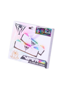 Pamięć DDR4 Patriot Viper RGB WHITE 16GB (2x8GB) 3000 MHz CL15 1,35V-953956